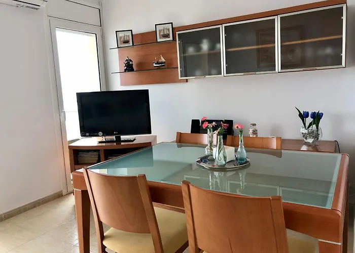 Pineda 1a Linea De Mar & Parking Appartamento *